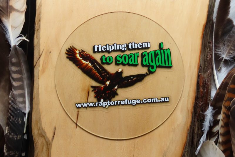 Raptor Refuge Sticker