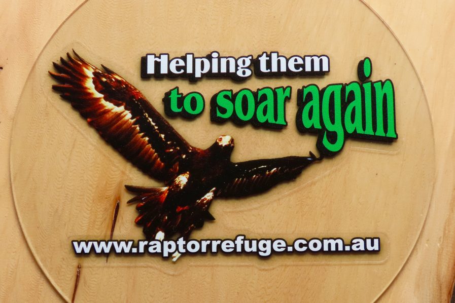 Raptor Refuge Sticker - Image 2