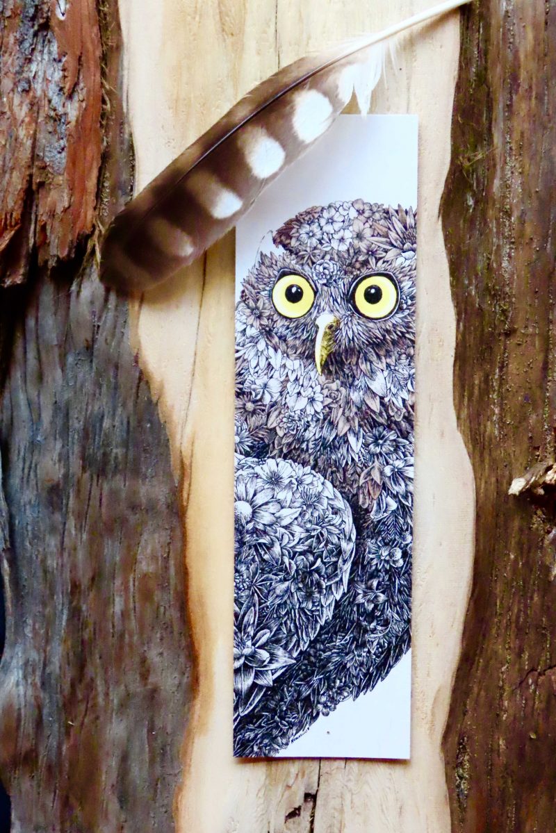 Barking Owl Bookmark