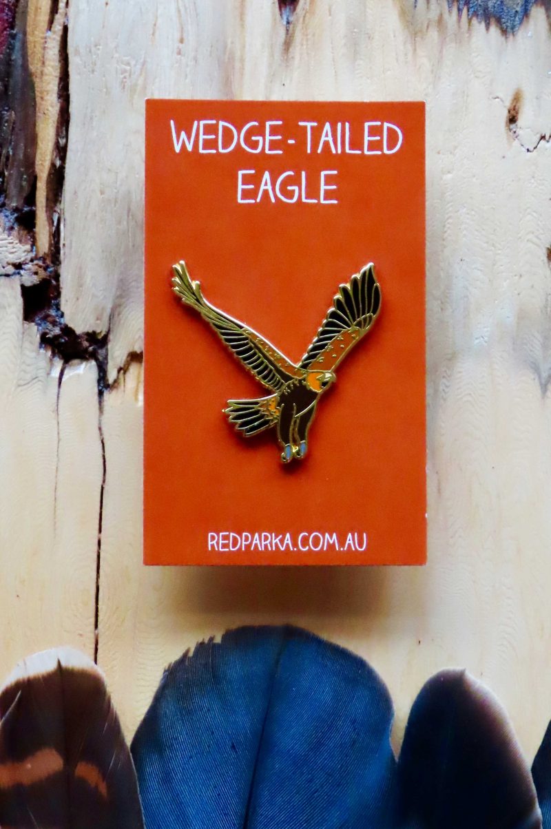 Wedge-Tailed Eagle Pin