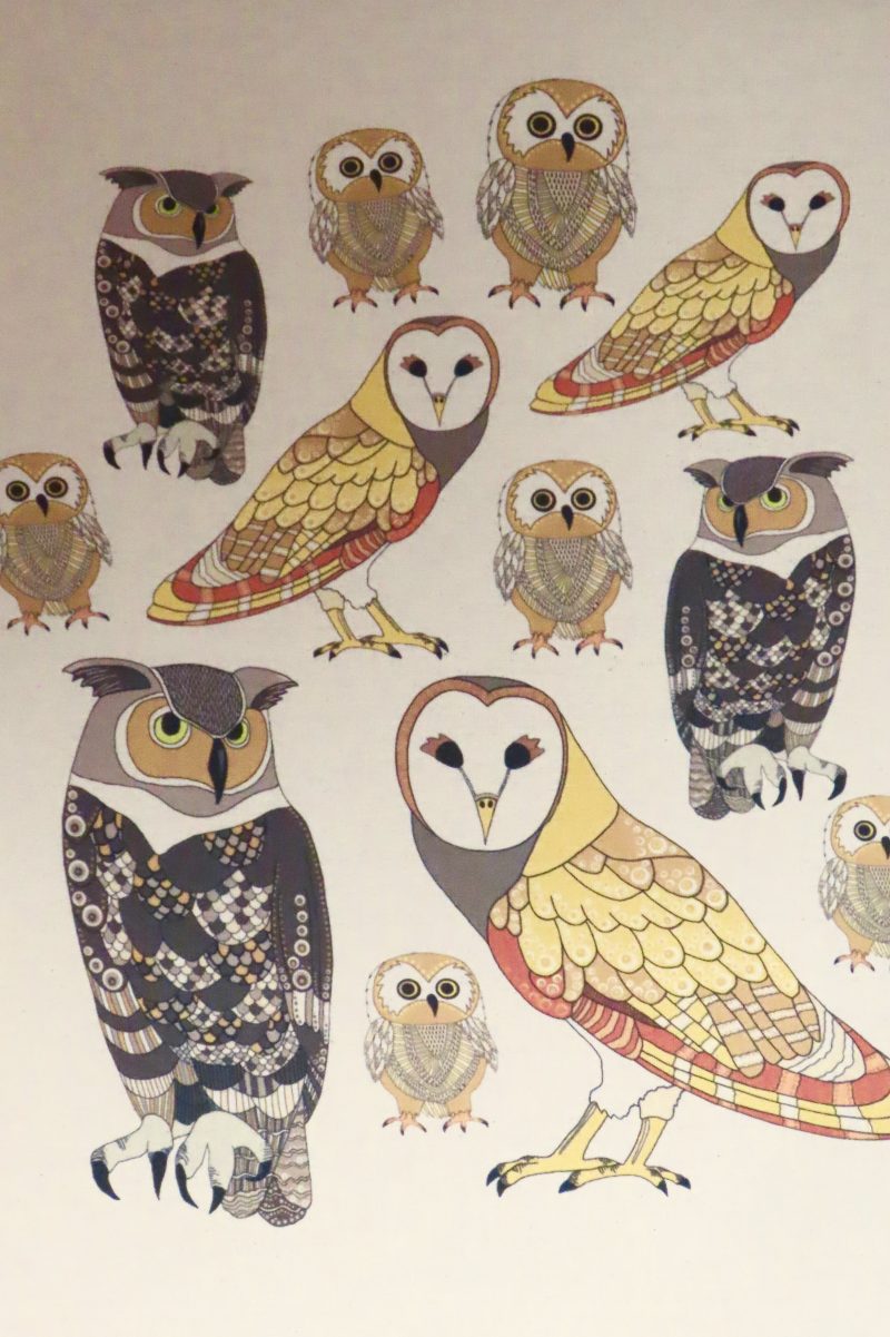 Parliament of Owls Tea Towel