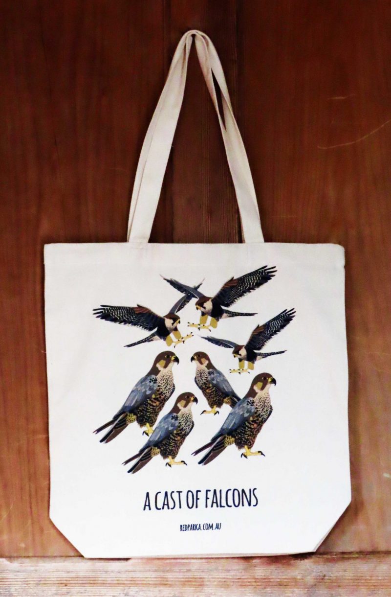 Cast of Falcons Tote Bag