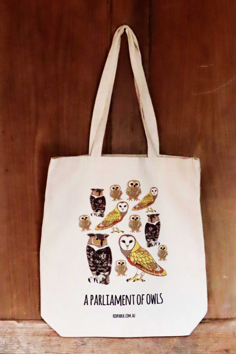 Parliament of Owls Tote Bag