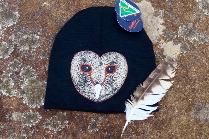 Owl Beanie (Black)