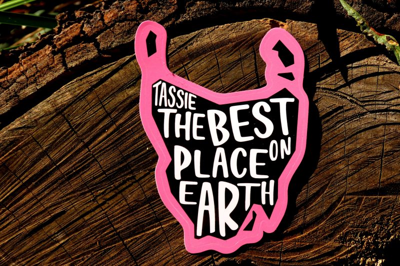 Tassie Sticker